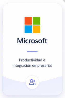 Microsoft: Productividad e integración empresarial
